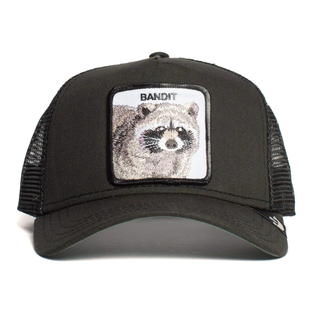 Goorin Bros. The Farm Unisex Original Adjustable Snapback Trucker Hat, Charcoal (Bandit), One Size