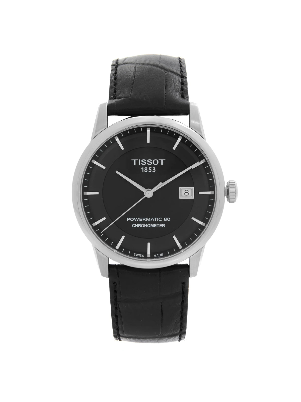 Tissot T-Classic 41mm Steel Onyx Dial Automatic Mens Watch T086.408.16.051.00