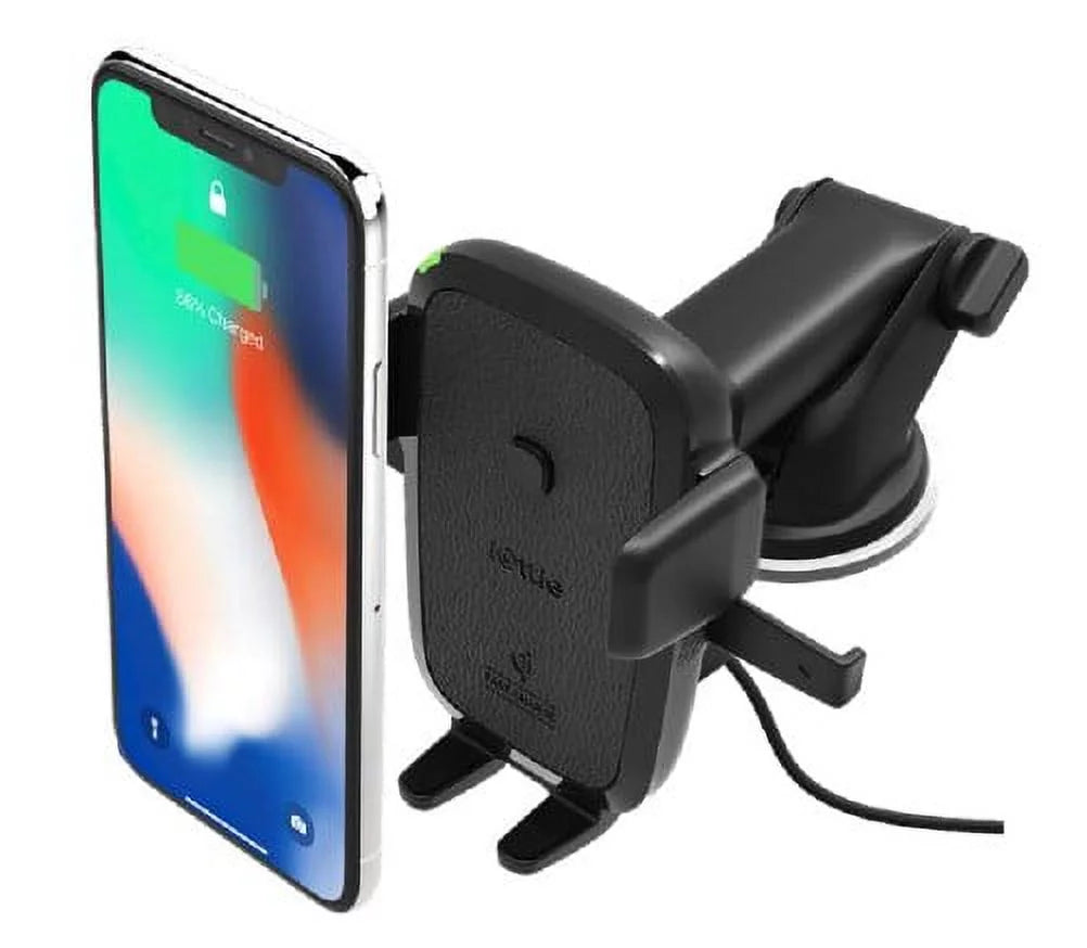 iOttie Easy One Touch Wireless Mini Dashboard & Windshield Mount, Onyx Plastic