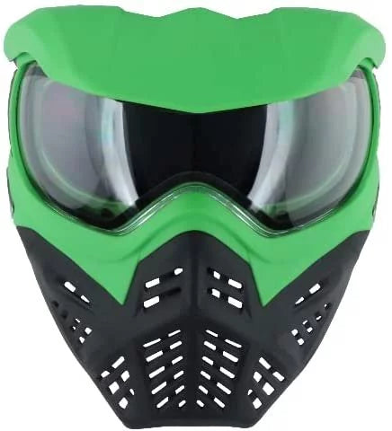 V-Force Grill 2.0 Mask Paintball Goggle w Clear Thermal Lens - Venom Green Midnight