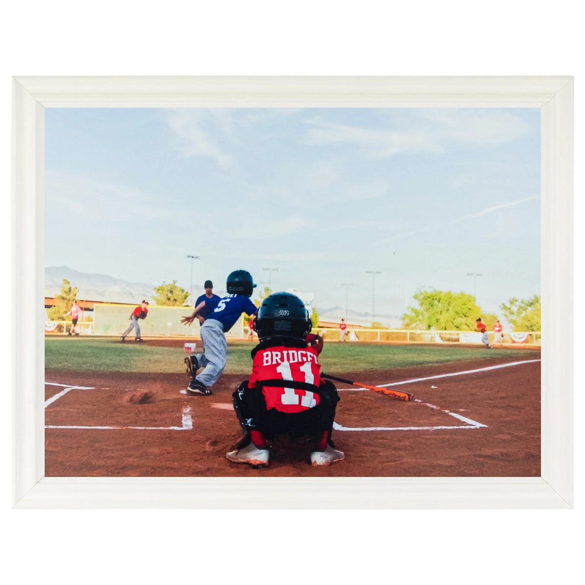 ArtToFrames 20x20 Inch White Picture Frame, This White Wood Poster Frame is Great for Your Art or Photos, Comes with 060 Plexi Glass (4100)