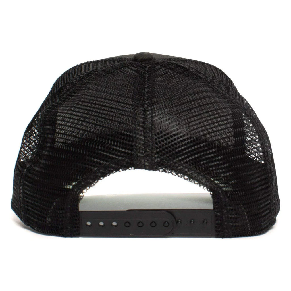Goorin Bros. The Farm Unisex Original Adjustable Snapback Trucker Hat, Charcoal (Bandit), One Size
