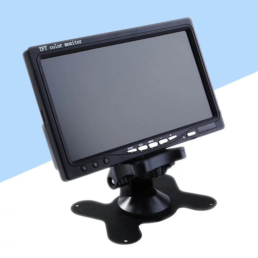 7" Tft Lcd Backlight Color Mirror Monitor For Car Reverse Rear View Backup Camera Car Dvd Serveillance Camera Onyx
