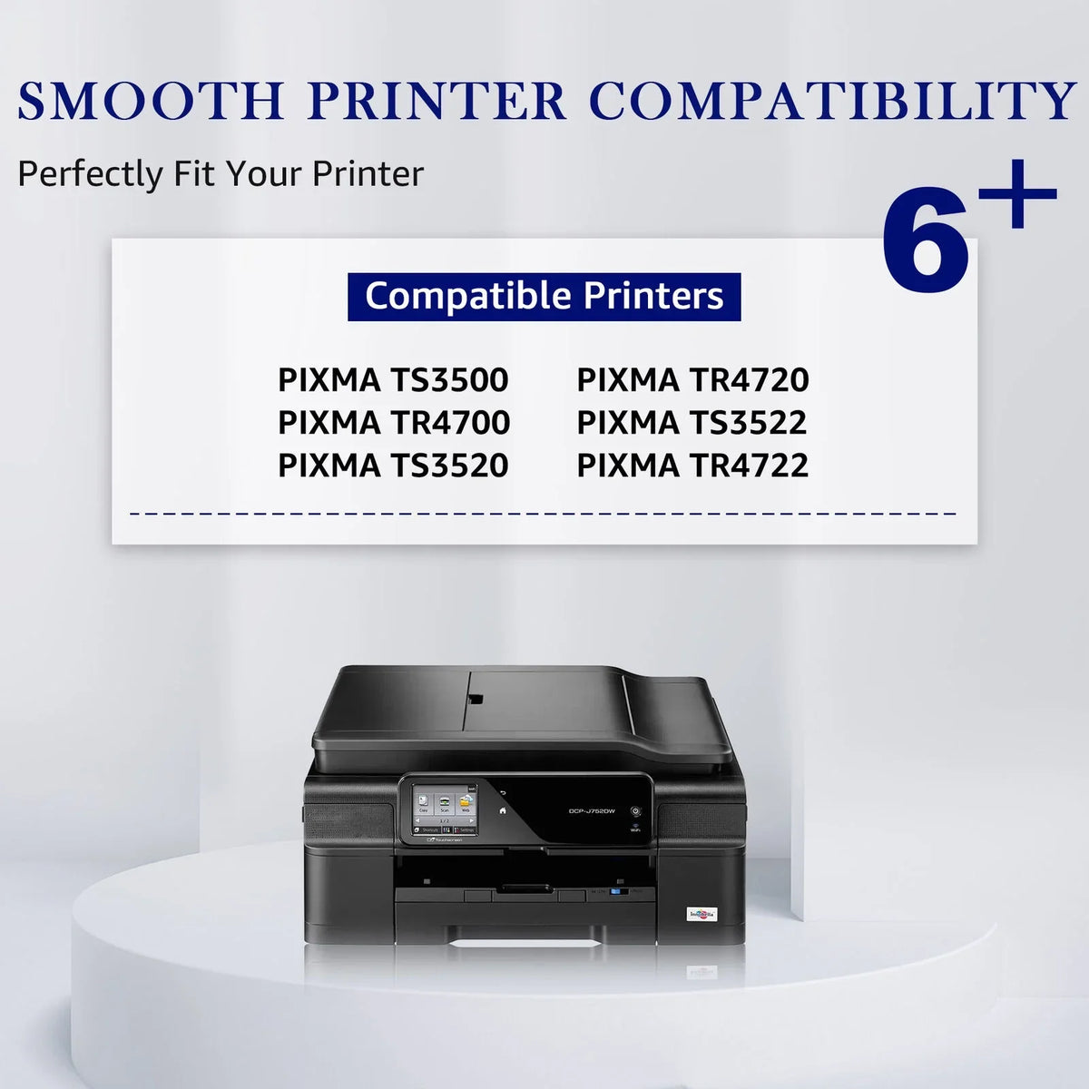 PG-275XL/CL-276XL Ink Cartridge Replacement for Canon PG-275 CL-276 275 276 Combo XL Compatible with Canon PIXMA TS3520 TS3522 TS3500 TR4720 TR4722 TR4700 Printer(1 Onyx 1 Color)