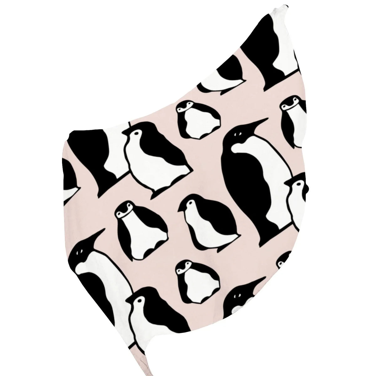 FREEAMG Penguins Silk Long Scarf for Women Large Oblong Sunscreen Shawls Wraps Neck Headscarf Hair Wraps Gift Packed