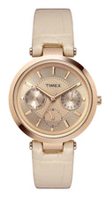 Timex Women's Classic 34mm Watch - Pink Strap Pink Dial Rose Gold-Tone Case