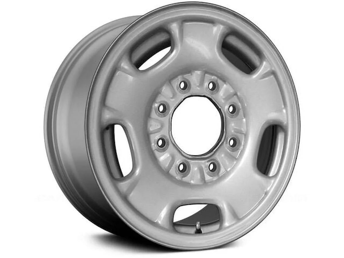 Steel Wheel - Sliver - 16 x 6.5 Centimeter - Compatible with 2003 - 2018 Chevy Express 3500 2004 2005 2006 2007 2008 2009 2010 2011 2012 2013 2014 2015 2016 2017