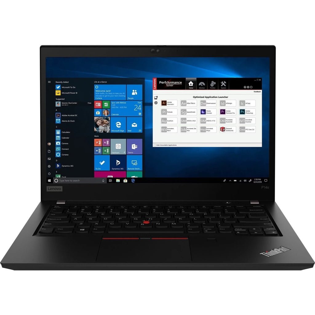Lenovo ThinkPad P14s Gen 2 20VX008XUS 14" Touchscreen Mobile Workstation - Full HD - 1920 x 1080 - Intel Core i7 11th Gen i7-1165G7 Quad-core (4 Core) 2.80 GHz - 16 GB RAM - 512 GB SSD - Charcoal