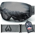 Pre-Owned Wildhorn Roca Ski Goggle, Stealth/Jet Midnight Junior (Used - Like New)