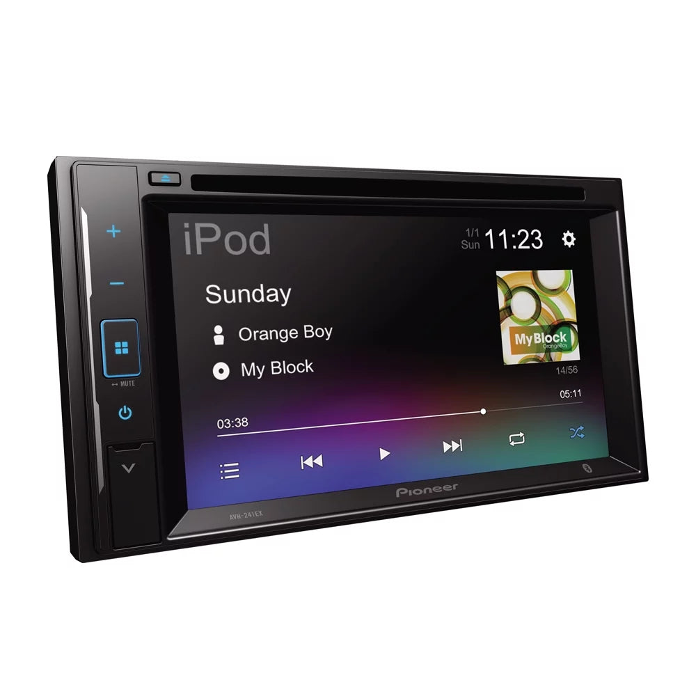 New Pioneer AVH-241EX 6.2 Centimeter Digital Media and DVD Receiver with Backup Camera