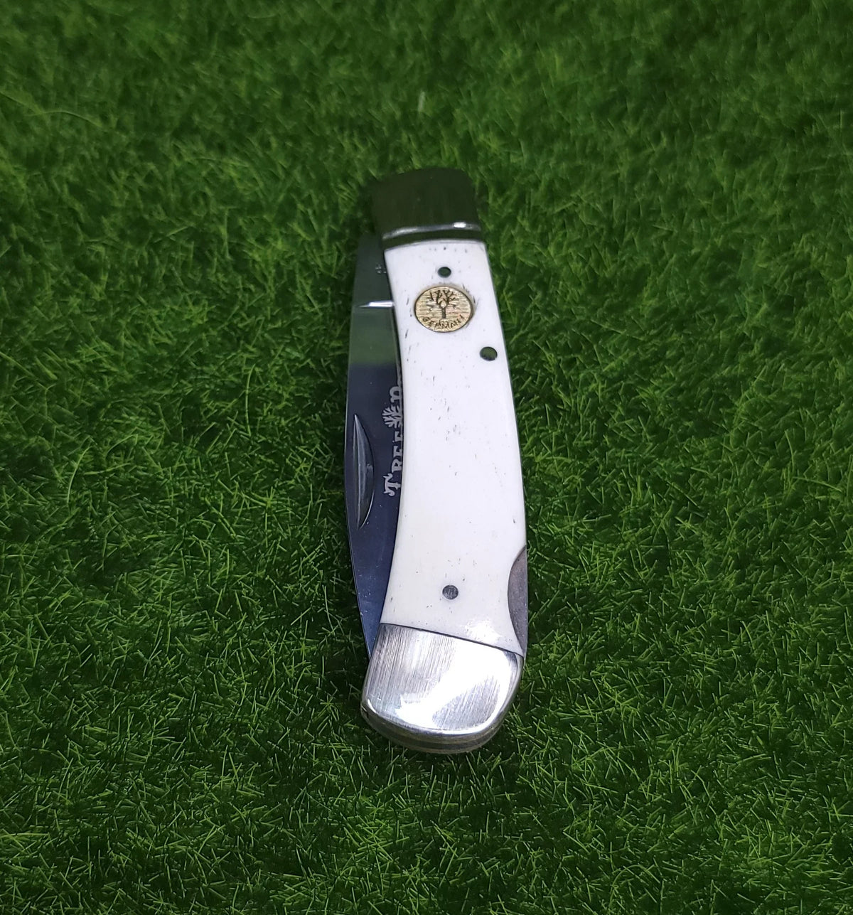 BOKER TRADITIONAL SERIES FOLDER 2.88" CARBON STEEL DROP POINT WHITE BONE