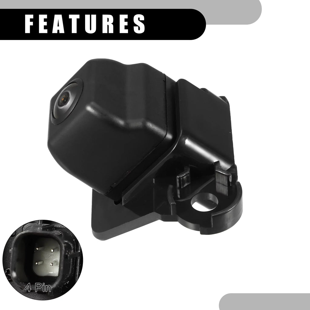 Rear View Back Up Camera No.86790-04010 for Toyota Tacoma 2009-2015 Plastic Charcoal