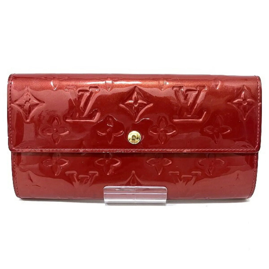 Pre-Owned Louis Vuitton Monogram Vernis Portefeuille Sarah M93530 Long Wallet Women's (Good)