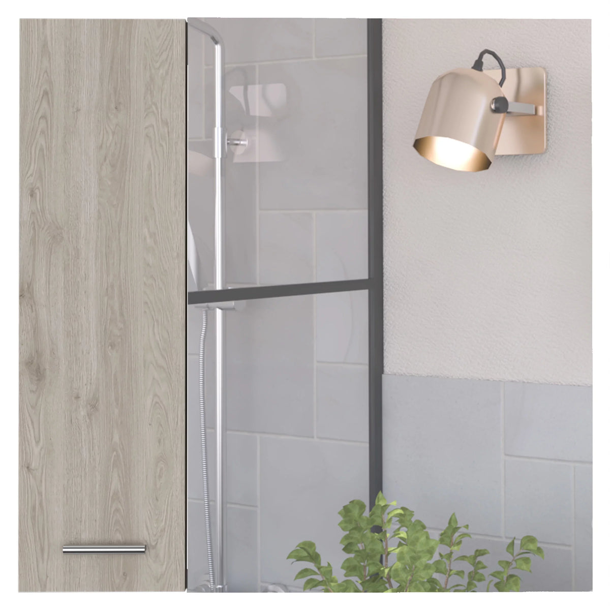 Elegant 4-Shelf Medicine Cabinet | Ample Storage