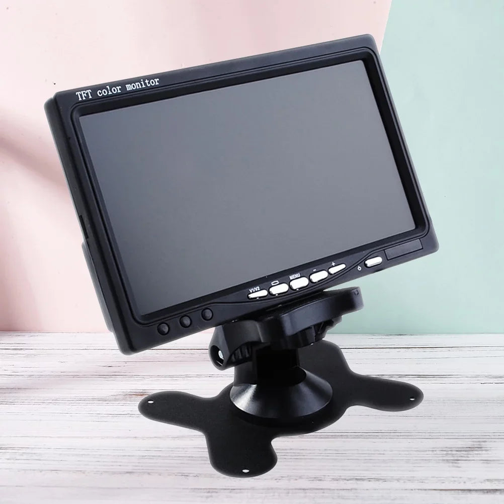 7" Tft Lcd Backlight Color Mirror Monitor For Car Reverse Rear View Backup Camera Car Dvd Serveillance Camera Onyx