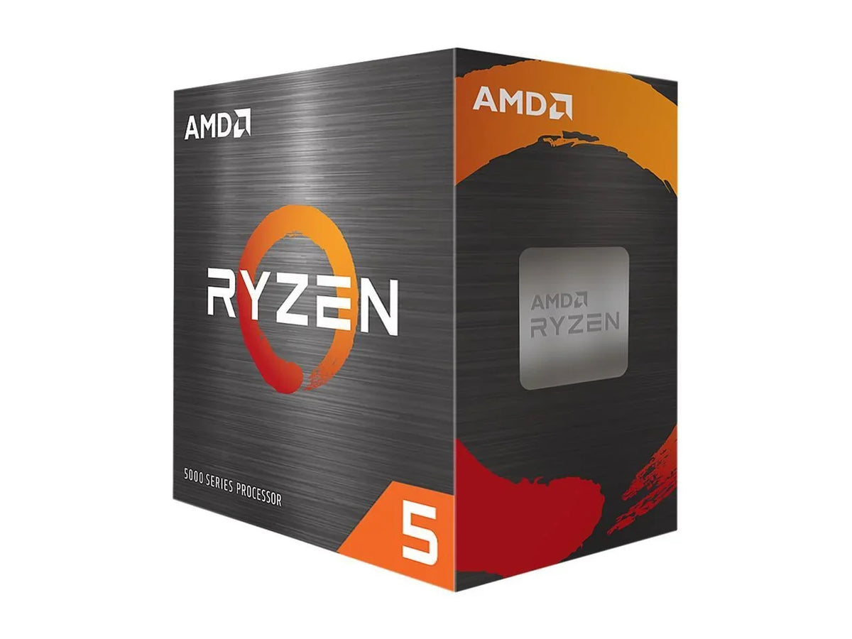 AMD Ryzen 5 5500 3.6 GHz 6-Core AM4 Processor with Wraith Stealth Cooler - 100-100000457BOX
