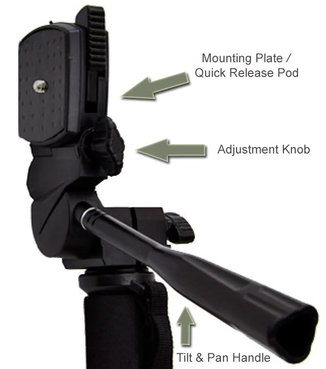 Professional Dark 72" Monopod / Unipod (Quick Release) For Canon VIXIA HF R800