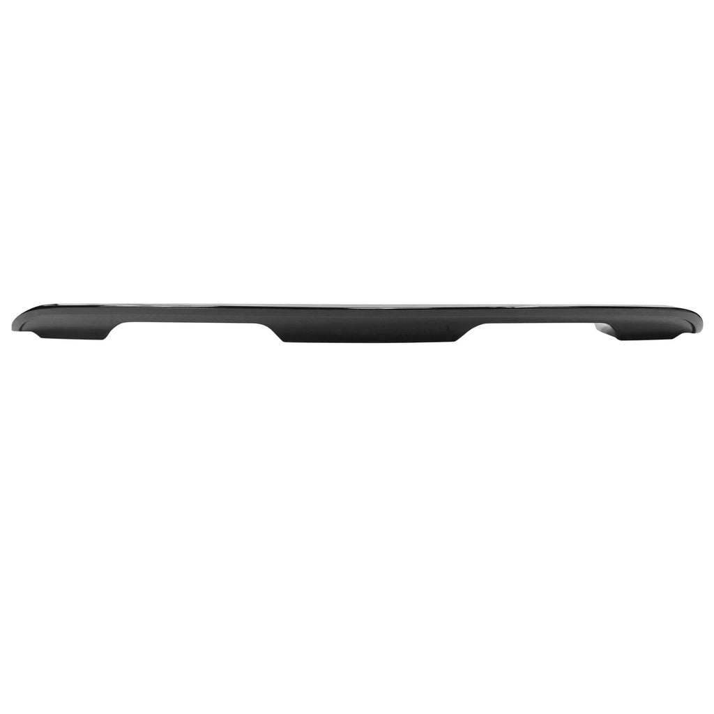 Ikon Motorsports Compatible with 15-23 Ford Mustang Coupe GT500 Style Rear Trunk Spoiler Wing Gloss Charcoal - ABS 2015 2016 2017 2018 2019 2020