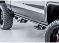 N-Fab by RealTruck Rocker Rails-Cab Len (2 Steps) Compatible with 2019 Ranger 5Ft. Supercrew-Textured Onyx