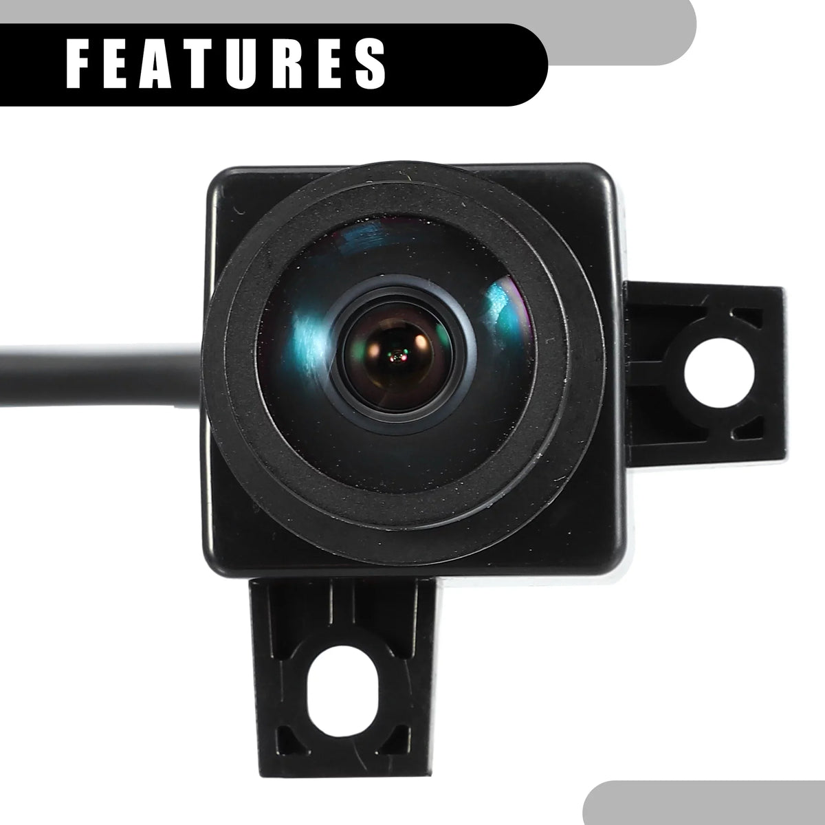 Car Rear View Back Up Camera No.56054041AD for Ram 1500 2500 3500 2010 Plastic Dark