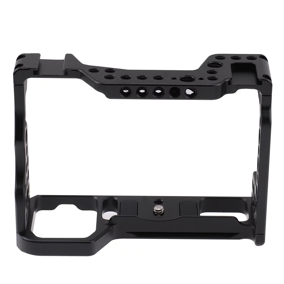 Cage Aluminum Alloy Video Cage Replacement for Sony A7M3 A7R3 A9 Mirrorless with Cold Shoe Mount 14 Centimeter & 38 Centimeter Screw Holes