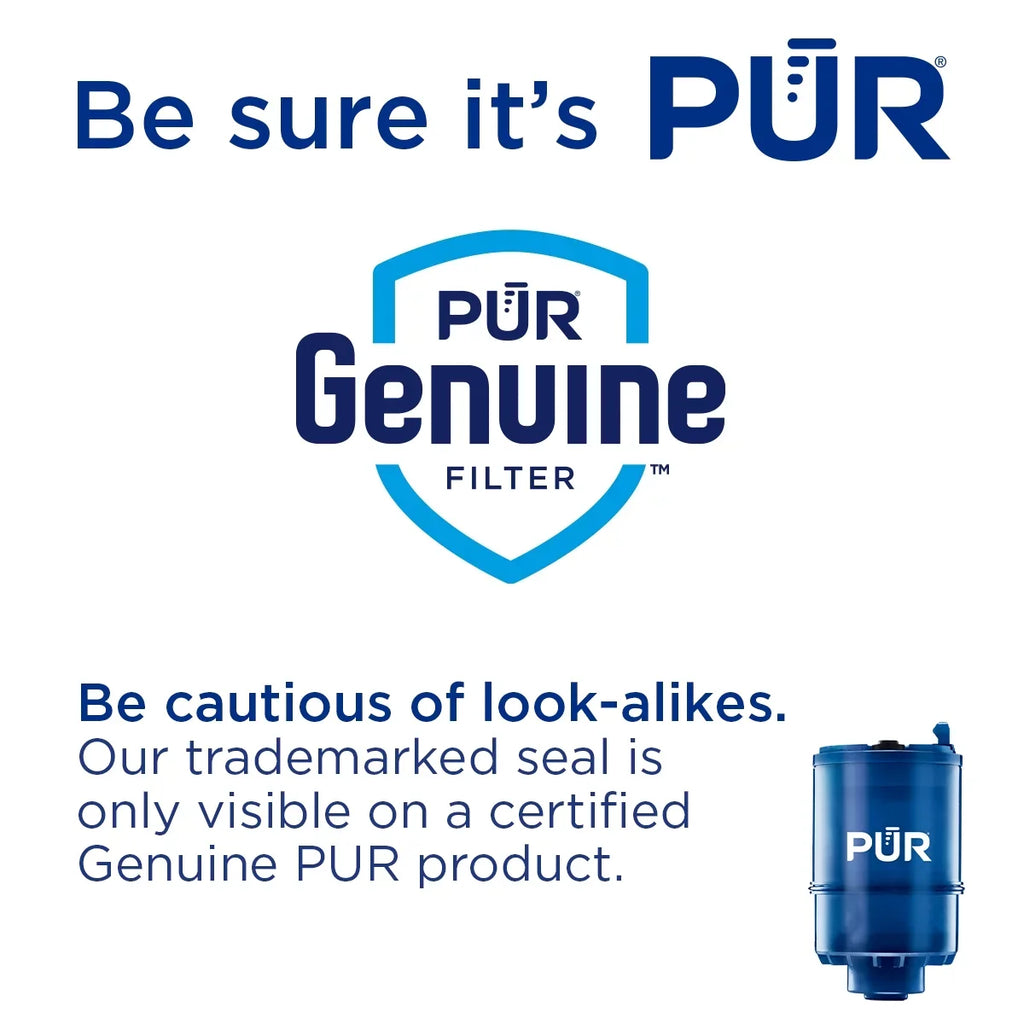 PUR PLUS Faucet Mount Water Filtration System, Horizontal, Chrome, PFM400H