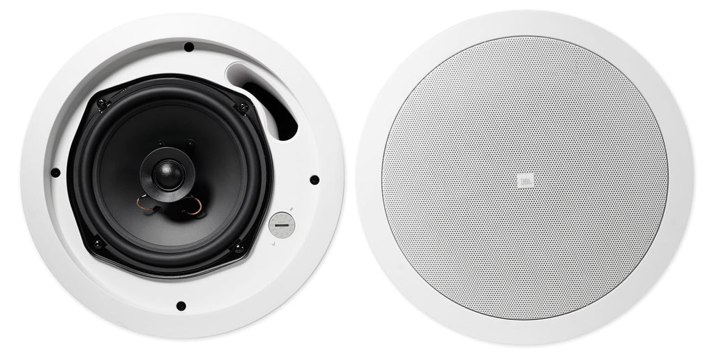 6-Zone Amp+4) 3.5" White Cube+2) JBL Pendant+Ceiling Speakers for Restaurant/Bar