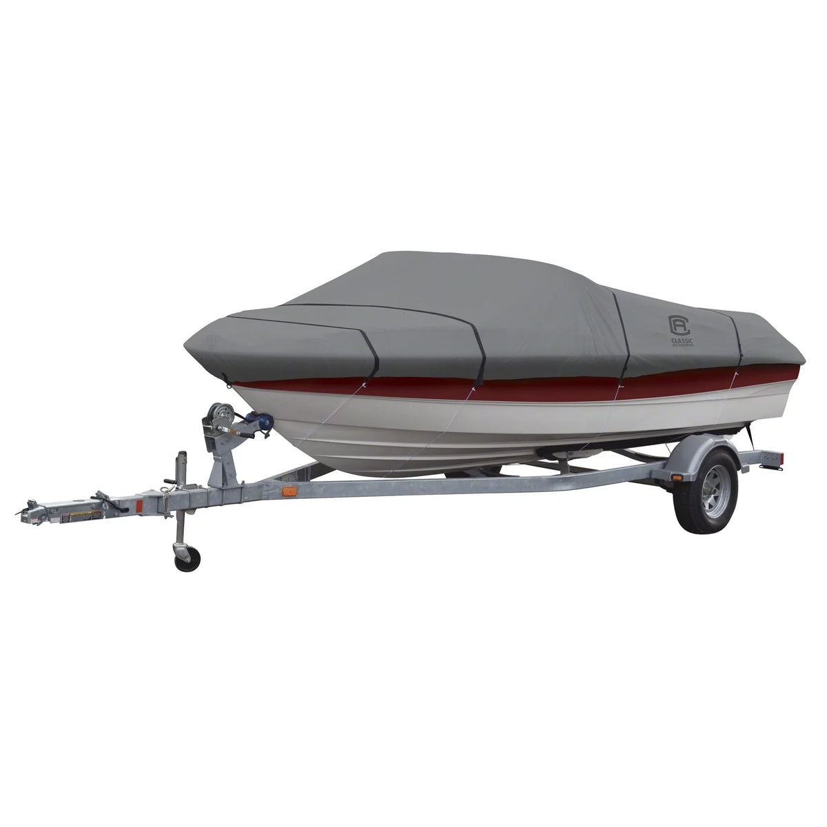 Classic Accessories Lunex RS-1™ Boat Cover, Fits Boats 16' - 18.5' L x 98" W, Trailerable Boat Cover with All-Weather Ripstop Fabric, Model C