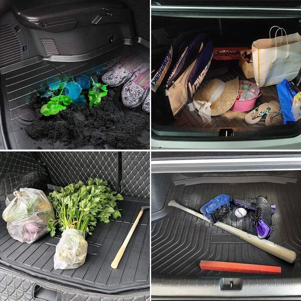 Trunk Liner TPO Cargo Mats for 2014-2018 Subaru Forester Reliable Protection