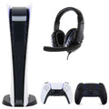 Sony PlayStation 5 Digital Console with Extra Charcoal Dualsense Controller and Universal Headset