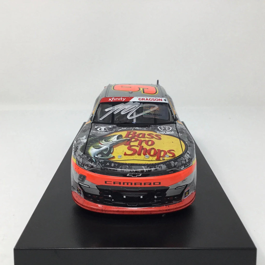 Noah Gragson Autographed 2021 Bass Midnight Rifle Coffee Martinsville Xfinity Series Playoff Win 1:24 Diecast
