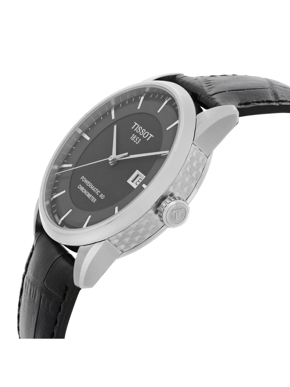 Tissot T-Classic 41mm Steel Onyx Dial Automatic Mens Watch T086.408.16.051.00