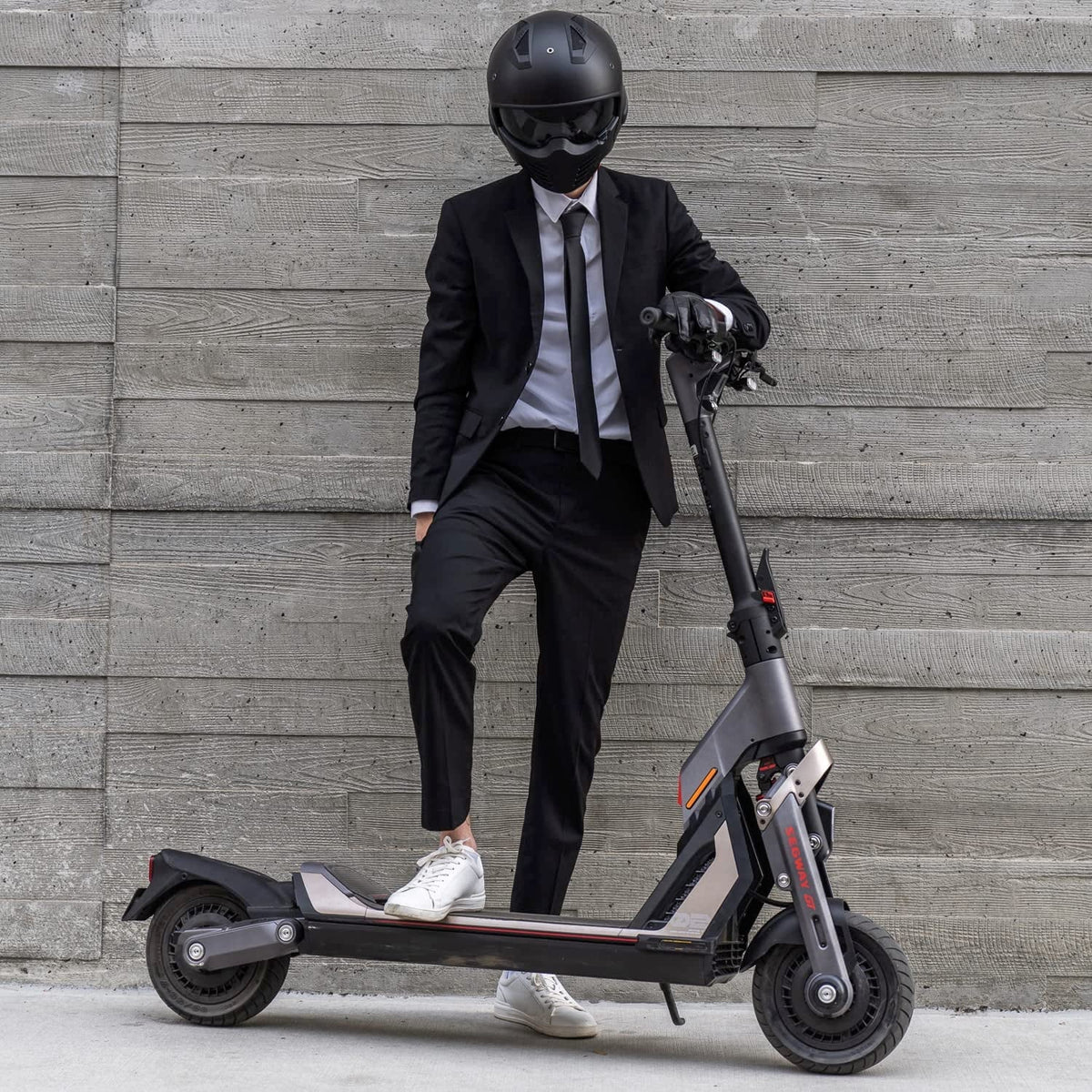 Segway SuperScooter GT2, 6000W Motor, 55.9 Miles Long Range, 43.5MPH, Dual Suspension, 11" Tires, Foldable, Adults