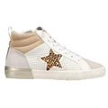 Vintage Havana Womens Lester Leopard High Sneakers Casual Shoes Casual