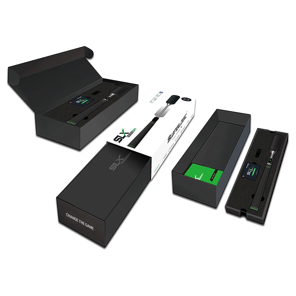SwingLogic SLX MicroSim Indoor Golf Simulator with E6 Connect Compatibility