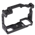 Cage Aluminum Alloy Video Cage Replacement for Sony A7M3 A7R3 A9 Mirrorless with Cold Shoe Mount 14 Centimeter & 38 Centimeter Screw Holes
