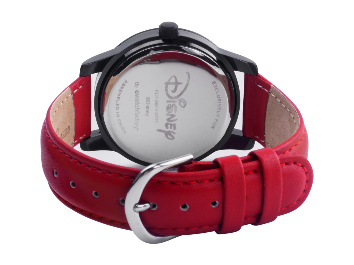 Disney Villains Cruella De Vil Women's Charcoal Alloy Watch, 1-Pack