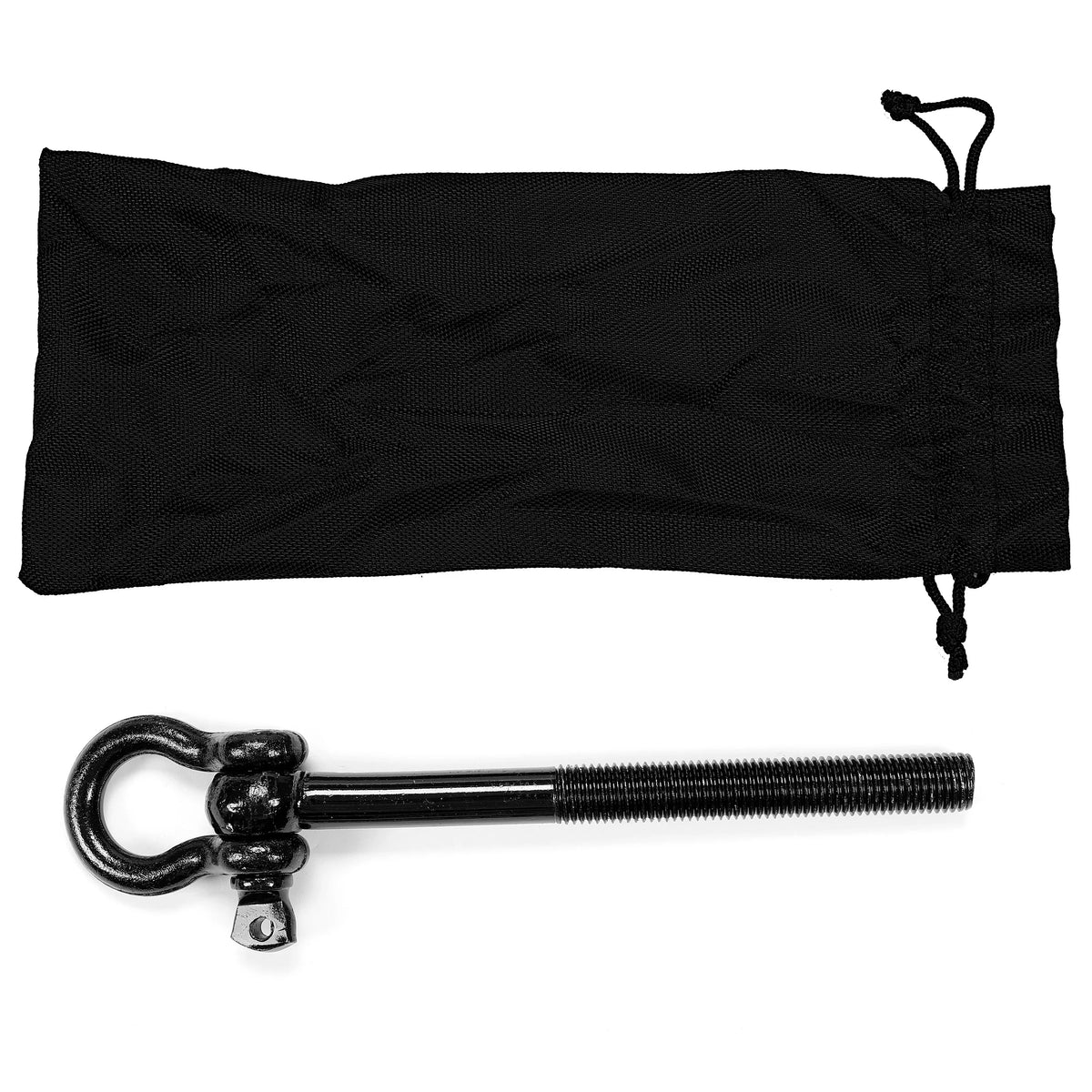 Kojem Steel Tow Hook Trailer Hitch Front Or Rear Trunk Hook for 2014-2023 Chevy Corvette C7 C8 GS Z06 ZR1 Replaces 15234068 Charcoal
