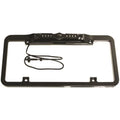 Boyo VTL300IRTJ Full Frame License Plate Camera with Night Vision & Trajectory Parking Lines - Charcoal
