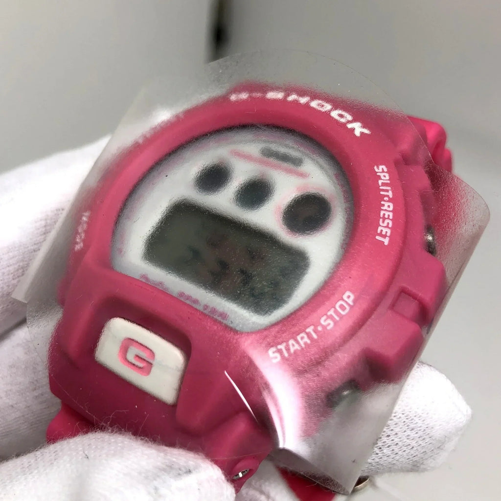 Pre-Owned G-SHOCK CASIO Watch DW-6900BMO-9JR Post Pet Collaboration Pink White Three Eyes Quartz Men's Mikunigaoka Store ITJT9ZWV73LU (Good)