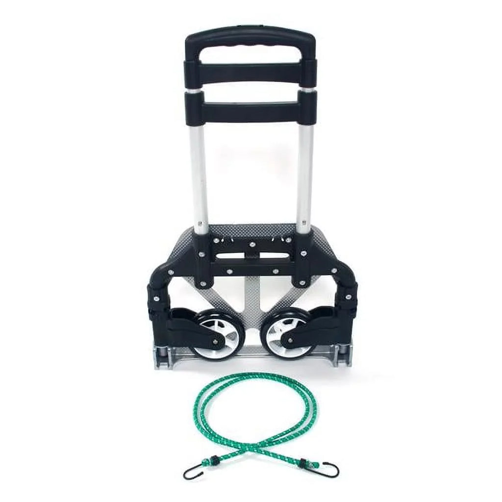 Portable foldable telescopic trolley trolley luggage cart Midnight Portable Folding Collapsible Aluminum Cart Dolly Push Truck Trolley Midnight