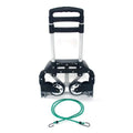 Portable foldable telescopic trolley trolley luggage cart Midnight Portable Folding Collapsible Aluminum Cart Dolly Push Truck Trolley Midnight