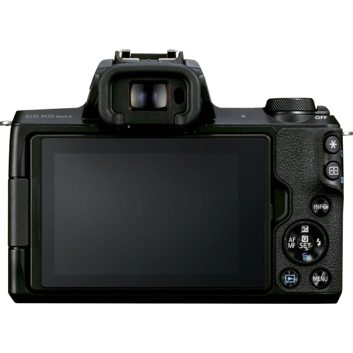 Canon EOS M50 Mark II 24.1 Megapixel Mirrorless Camera with Lens, 0.59", 1.77", Dark