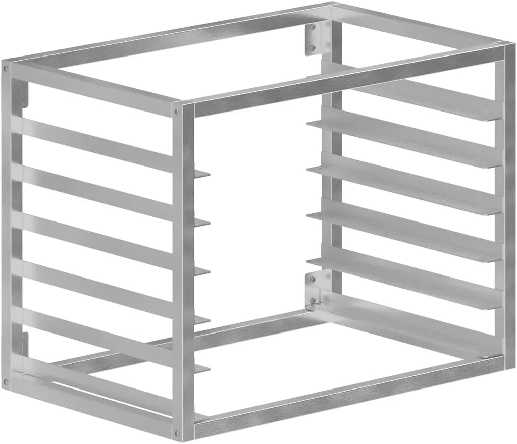 Wall Mounted Sheet/Bun Pan Rack - 28" x 18" x 21". Fits 6 Full-Size Sheet Pans.