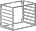 Wall Mounted Sheet/Bun Pan Rack - 28" x 18" x 21". Fits 6 Full-Size Sheet Pans.