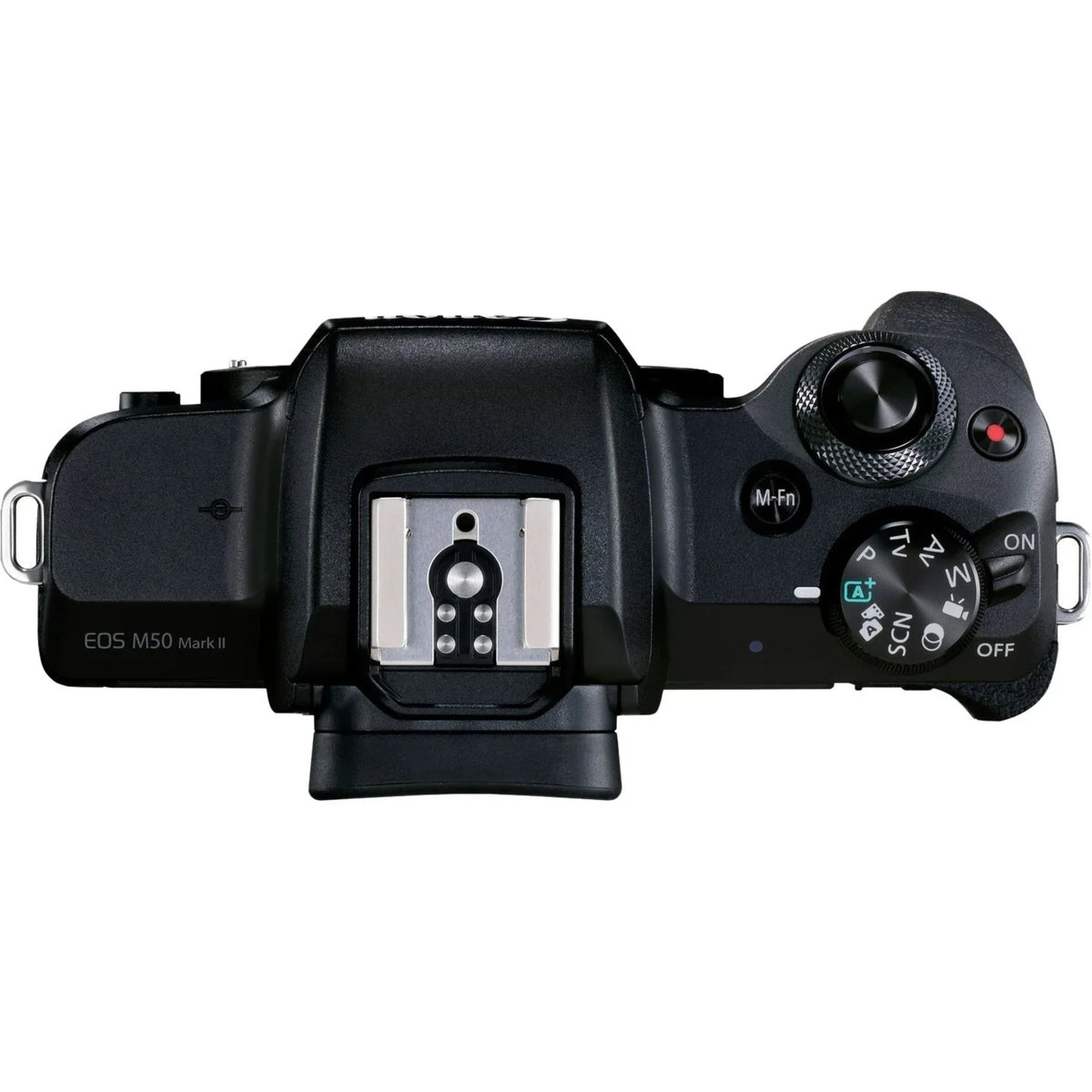 Canon EOS M50 Mark II 24.1 Megapixel Mirrorless Camera with Lens, 0.59", 1.77", Dark