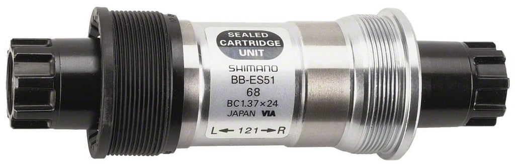 Shimano BB-ES51 Octalink V2 68x121mm Spline Spindle BSA (English) Bottom Bracket