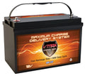 VMAX MR137-120 12V 120Ah AGM Deep Cycle Marine Grp31 Sealed Battery for 12 Volt 50 Pound 50lb Thrust Trolling Motors