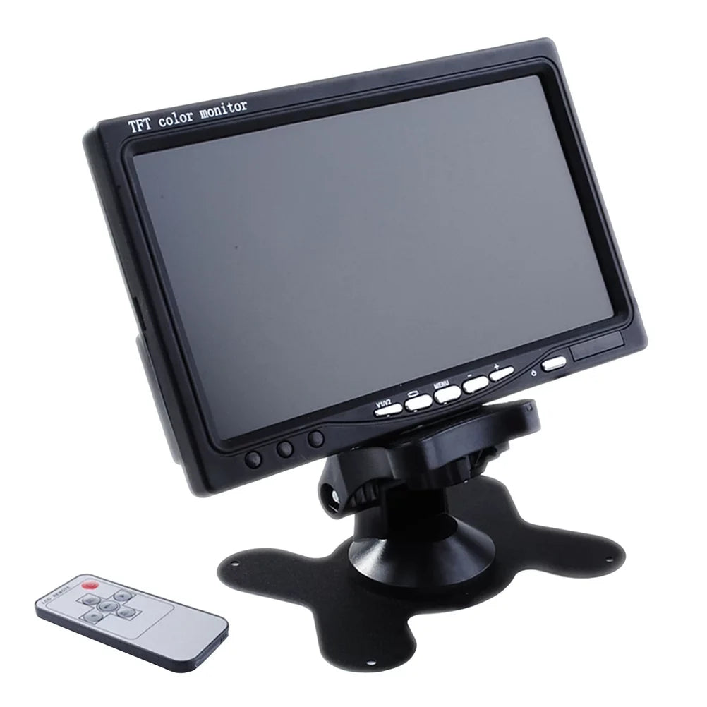7" Tft Lcd Backlight Color Mirror Monitor For Car Reverse Rear View Backup Camera Car Dvd Serveillance Camera Onyx