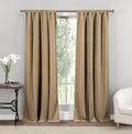 Rebecca Pole Top Window Curtain Set